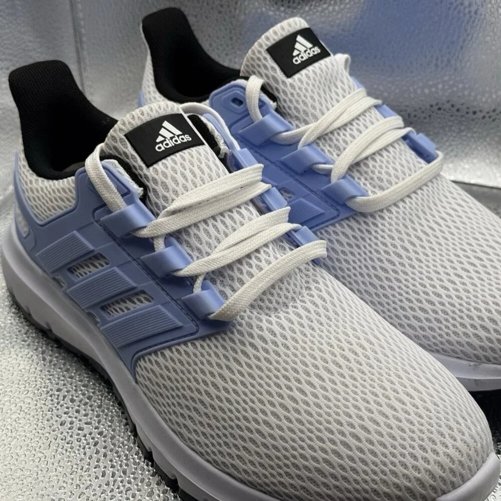 Size 8.5 - Adidas‎ Ultimashow Running Shoes Cloud White Blue Dawn Women's IG6417